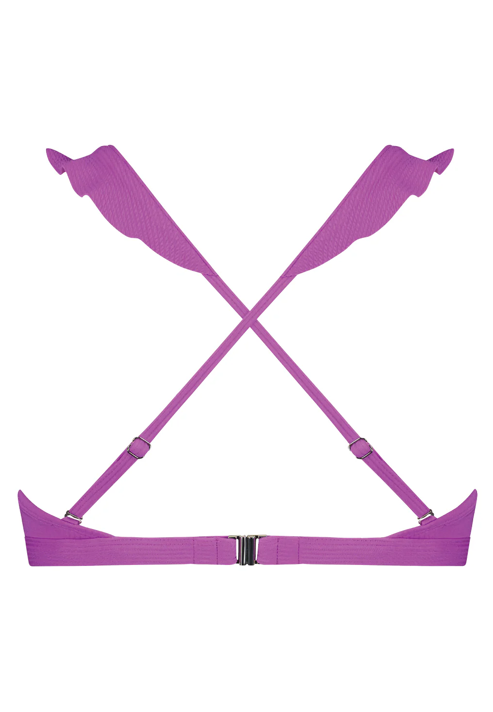Purple Flash ruffle bikinitop - Image 7