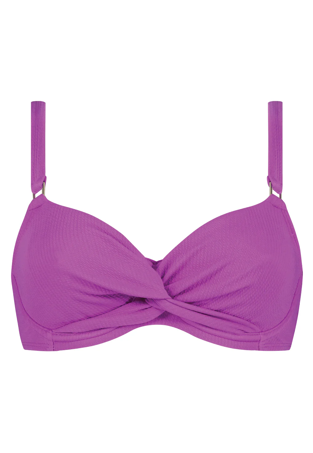 Purple Flash full cup bikinitop - Image 4