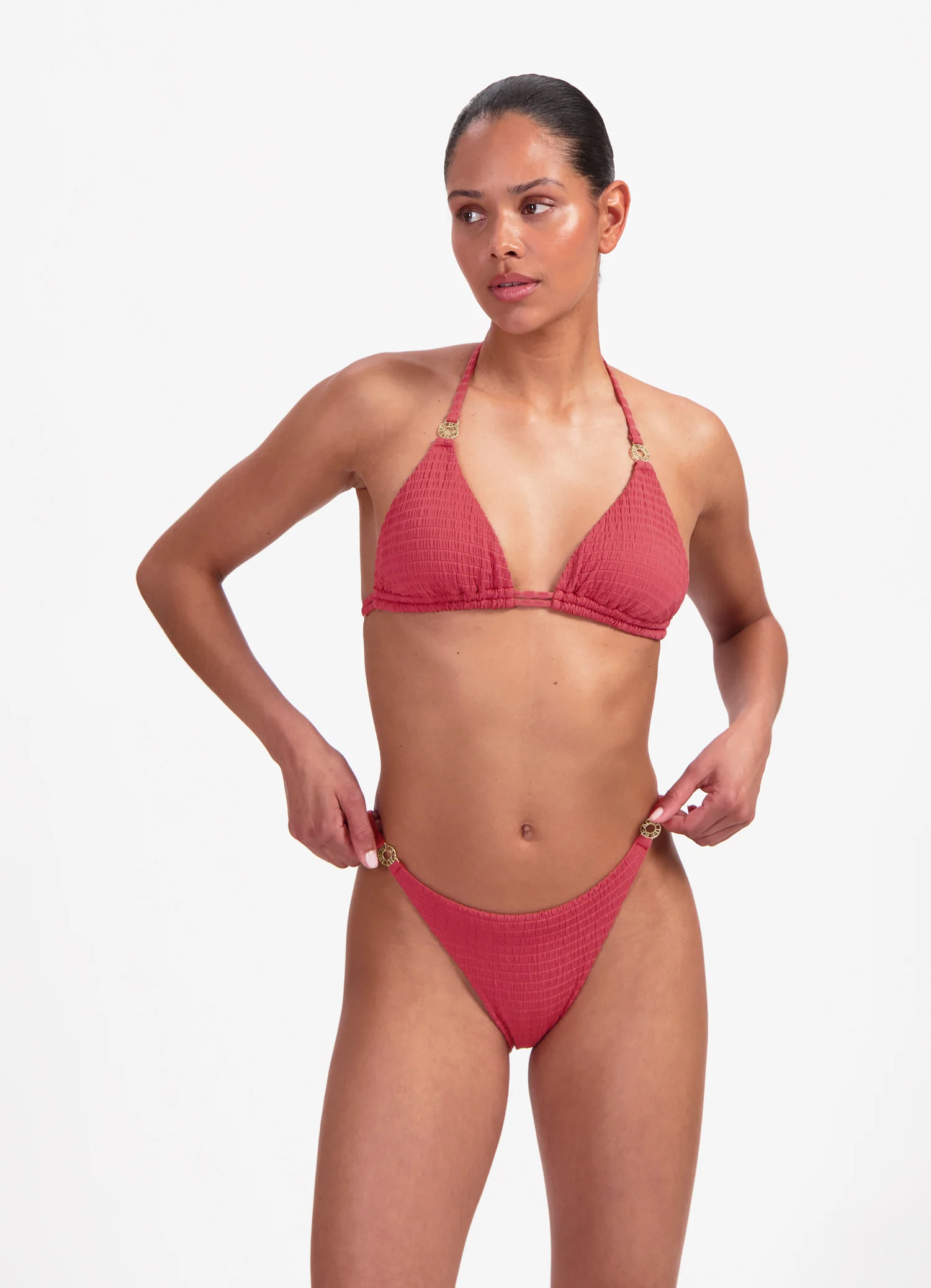 Berry triangel bikinitop