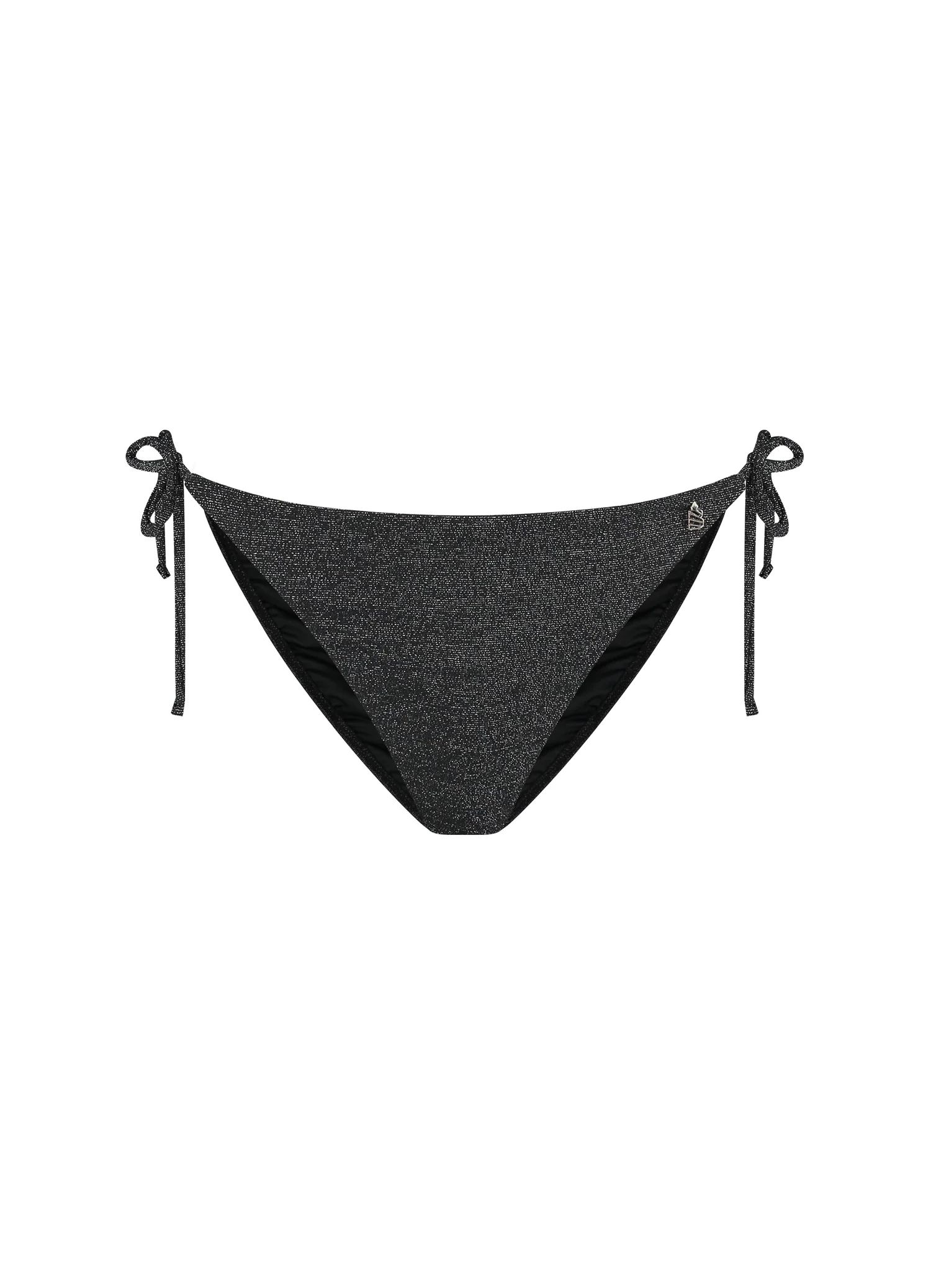 Black Glitter strik bikinibroekje - Image 3