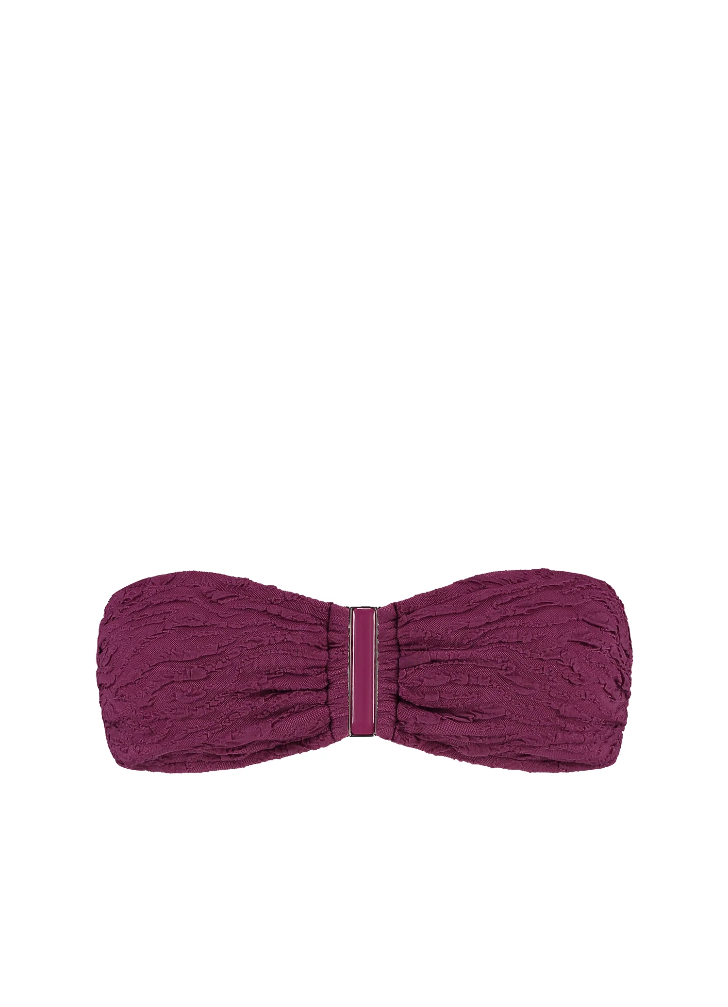 Bright Plum bandeau bikinitop - Image 5