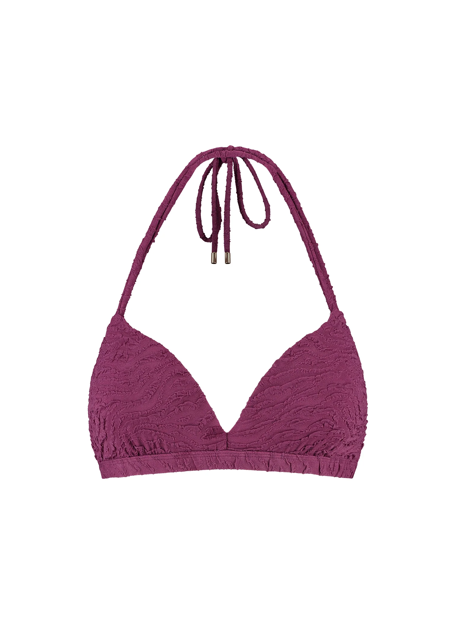 Bright Plum halter bikinitop met beugel - Image 4