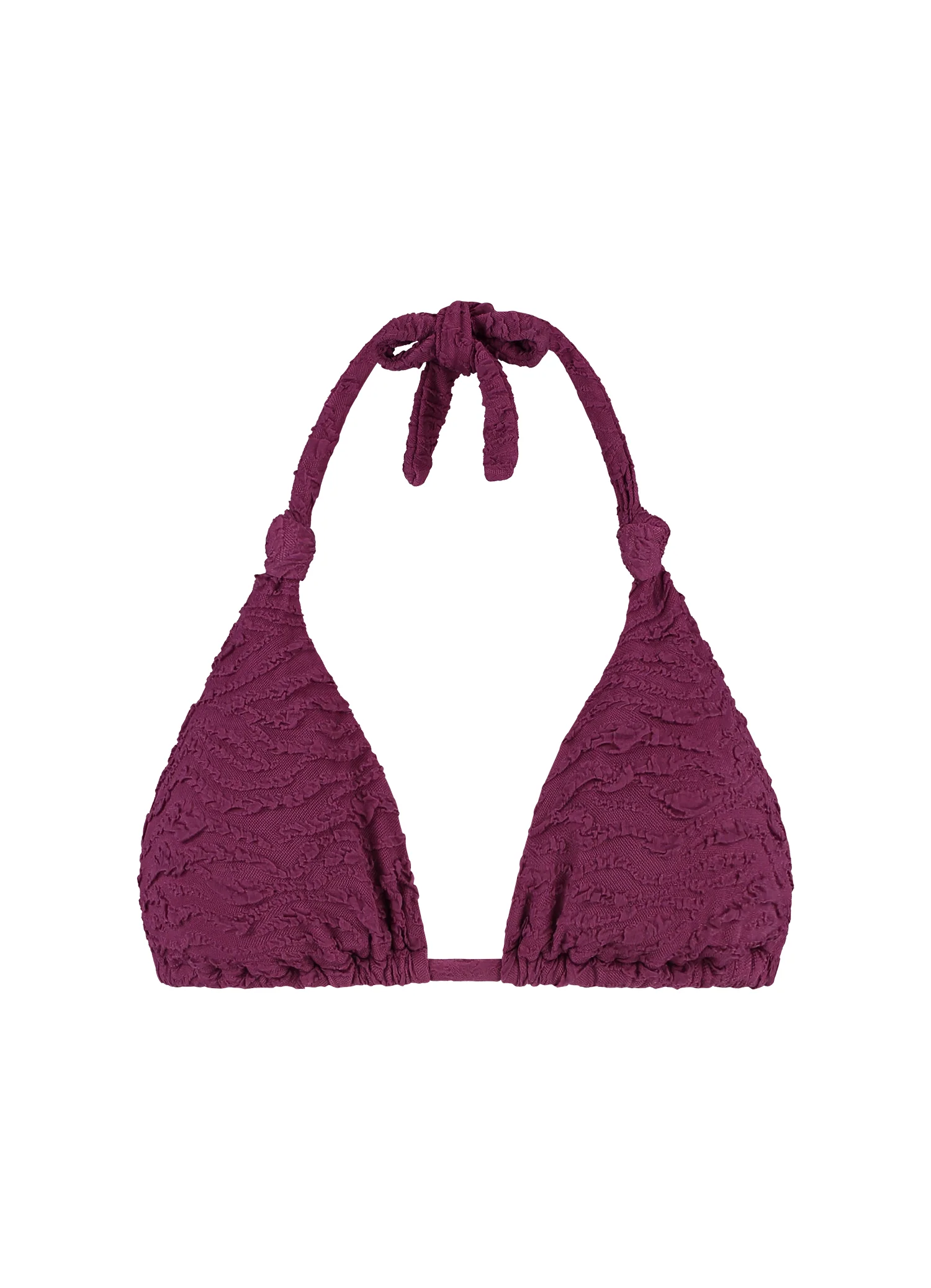 Bright Plum triangel bikinitop - Image 4