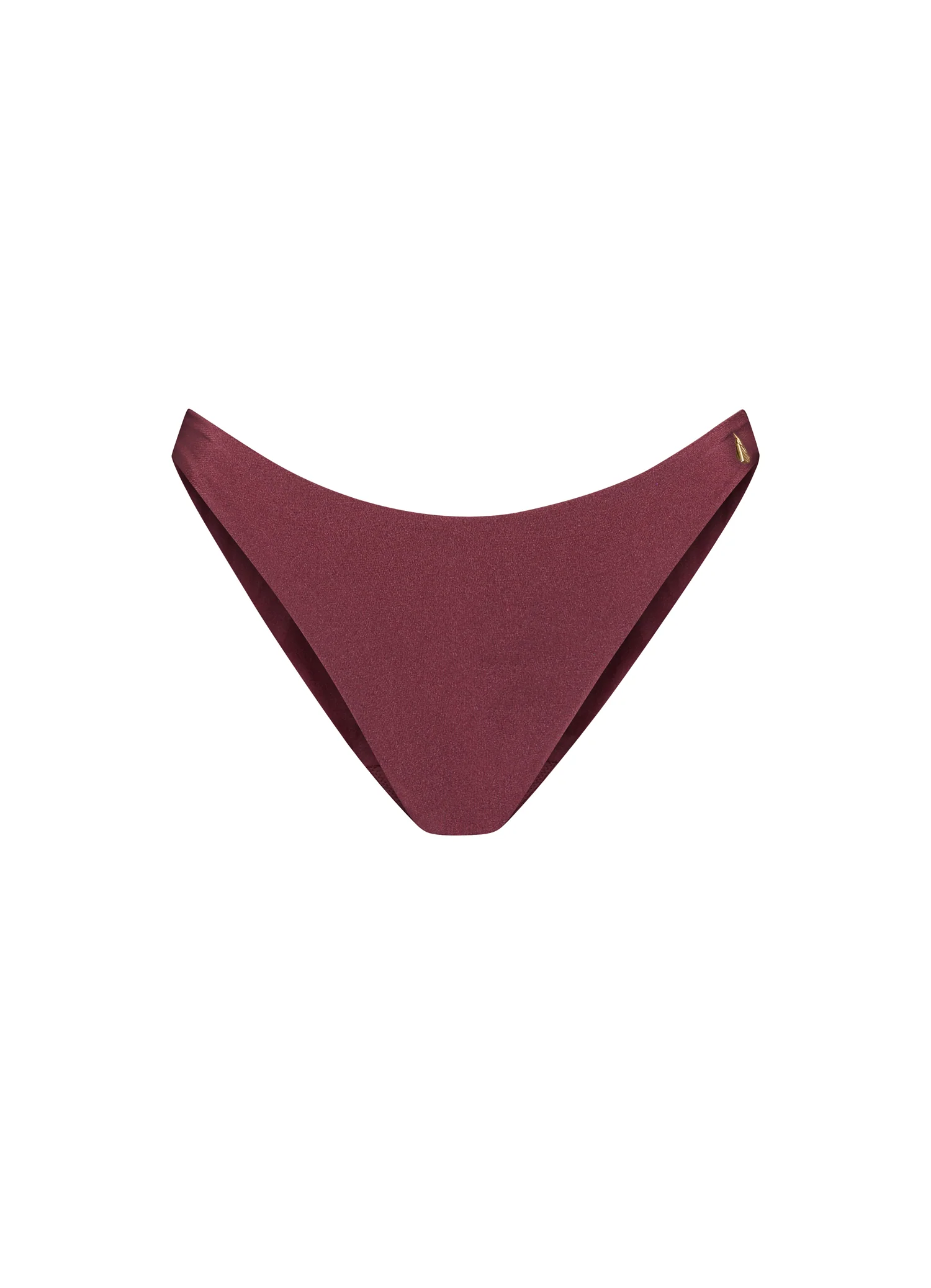 Burgundy Shine brazilian bikinibroekje - Image 3