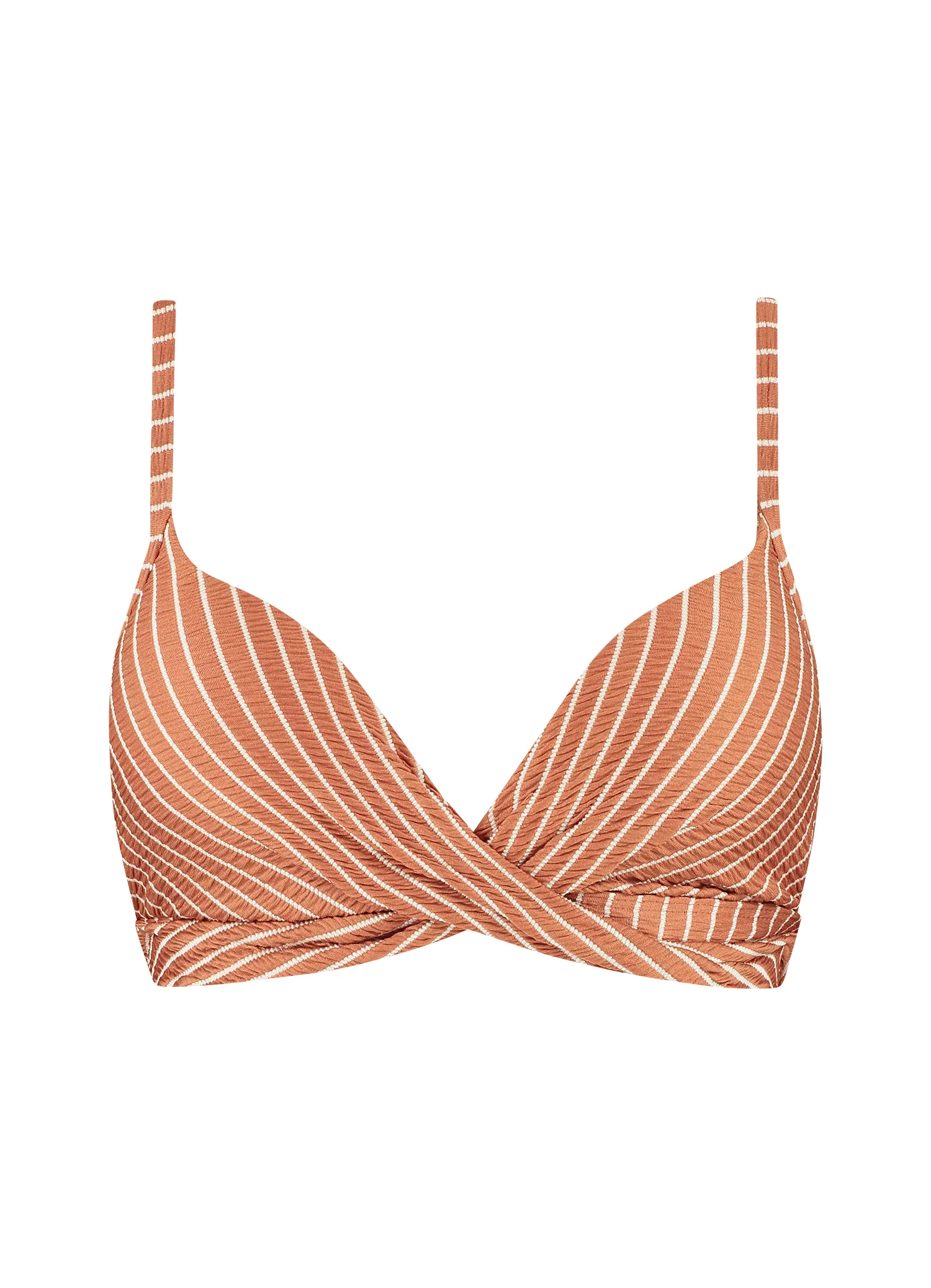 Caramel Stripe twist bikinitop - Image 4