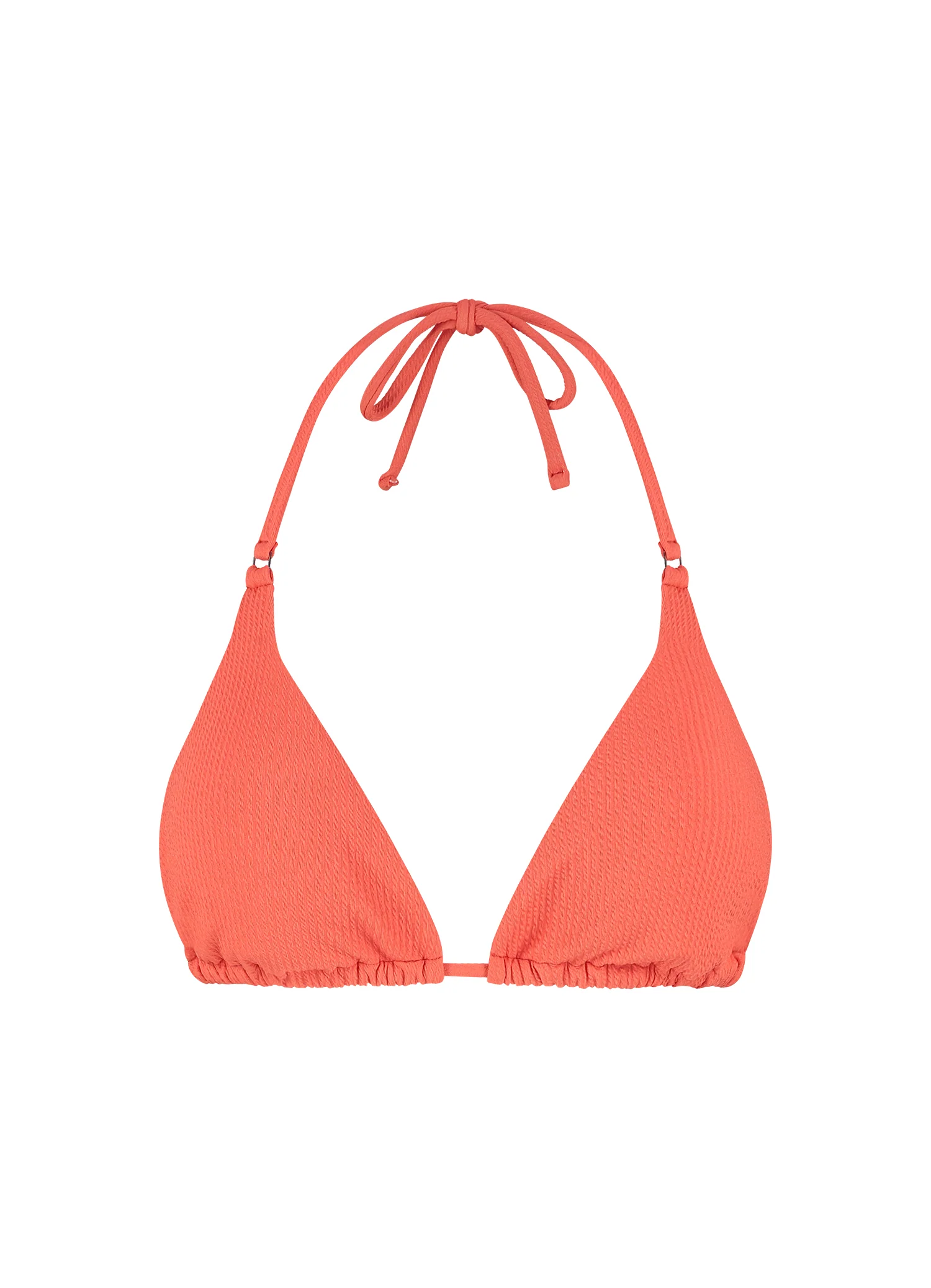 Coral triangel bikinitop - Image 4