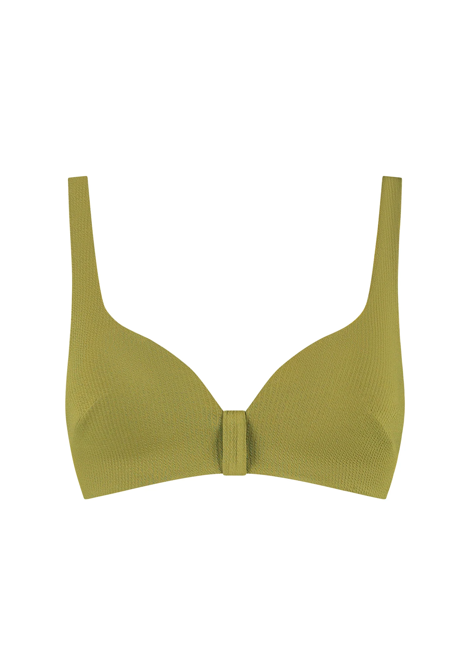 Deep Olive push-up bikinitop - Image 5