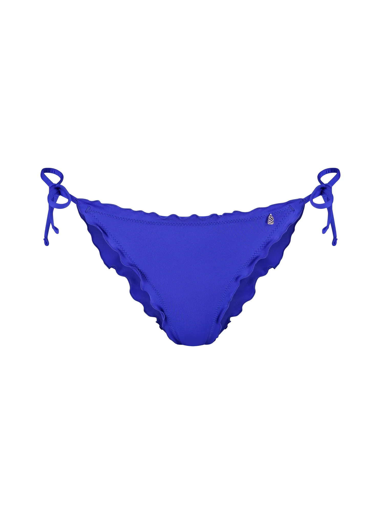 Electric Blue ruches string bikinibroekje - Image 3