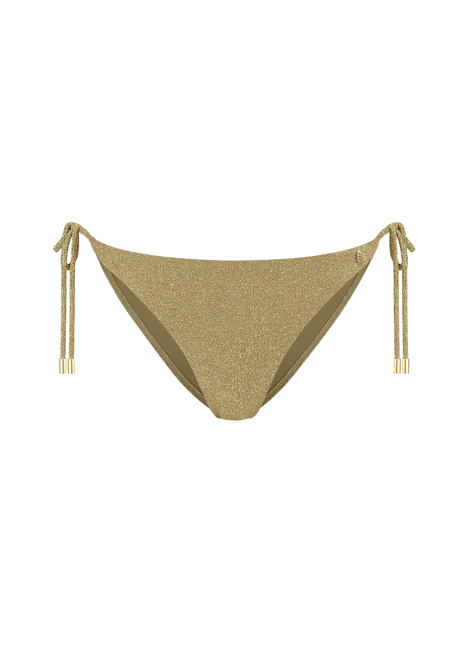 Gold Glitter strik bikinibroekje - Image 3