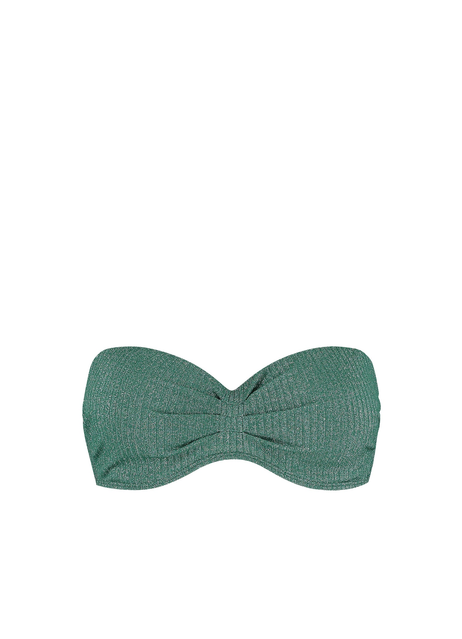 Green Glitter bandeau bikinitop - Image 4