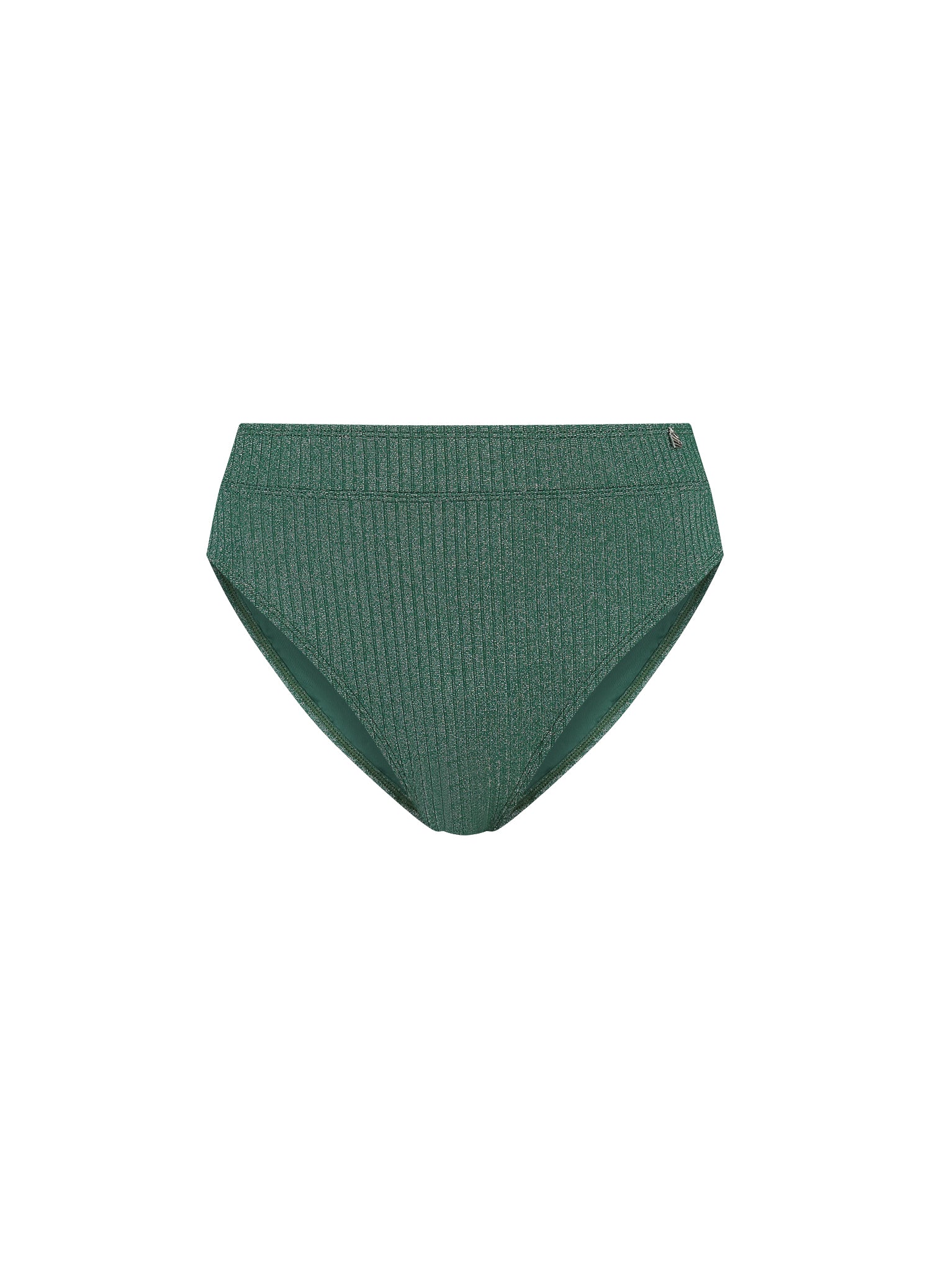 Green Glitter high waist bikinibroekje - Image 3