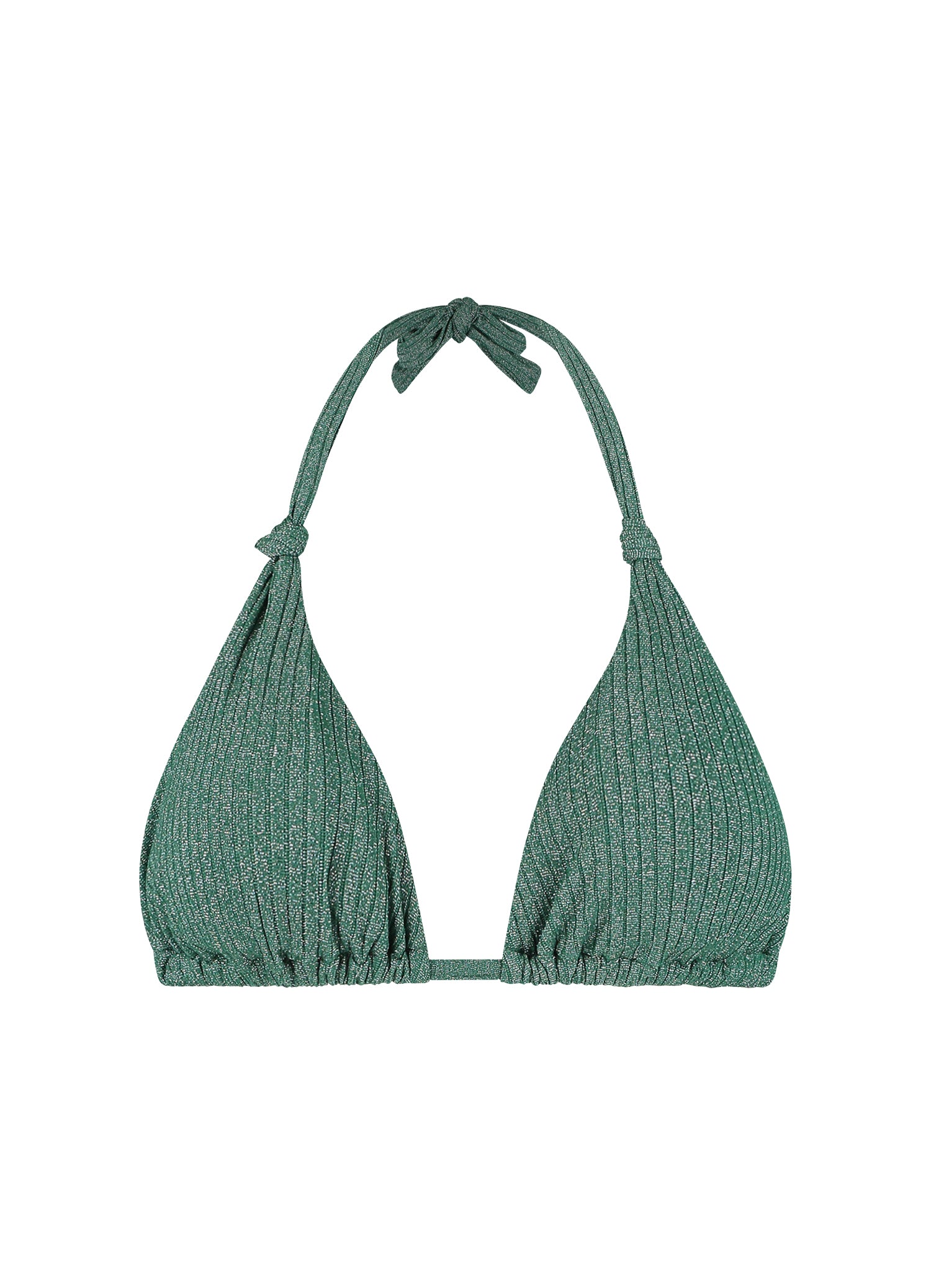 Green Glitter triangel bikinitop - Image 4