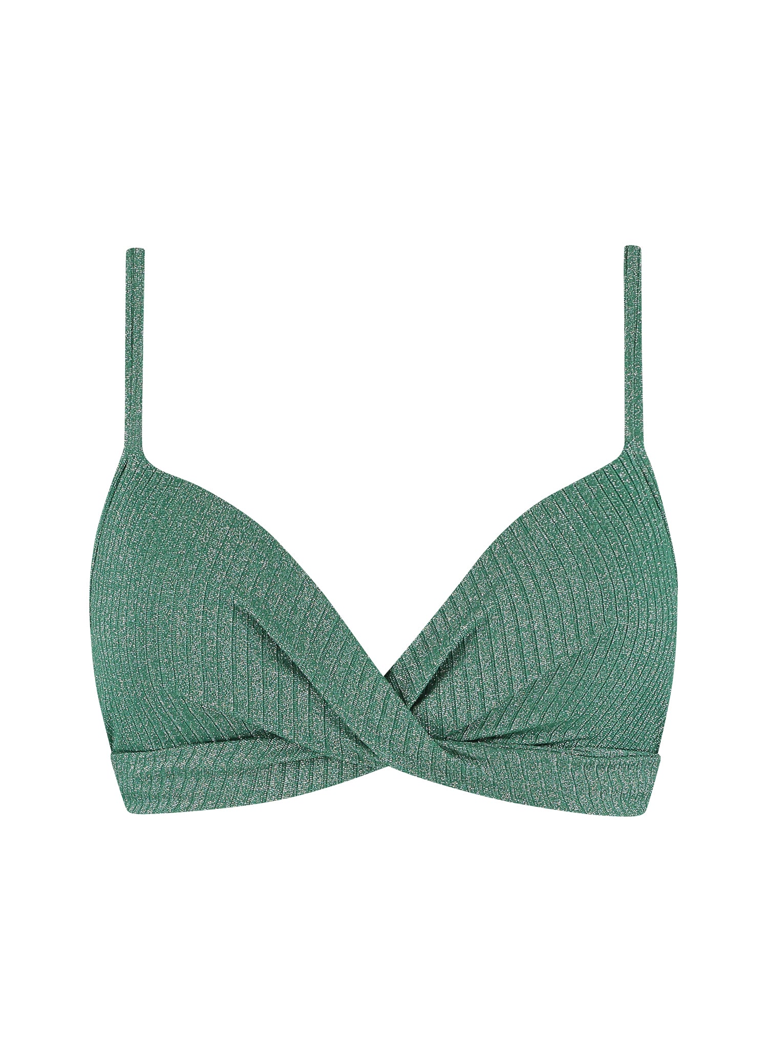 Green Glitter twist bikinitop - Image 4