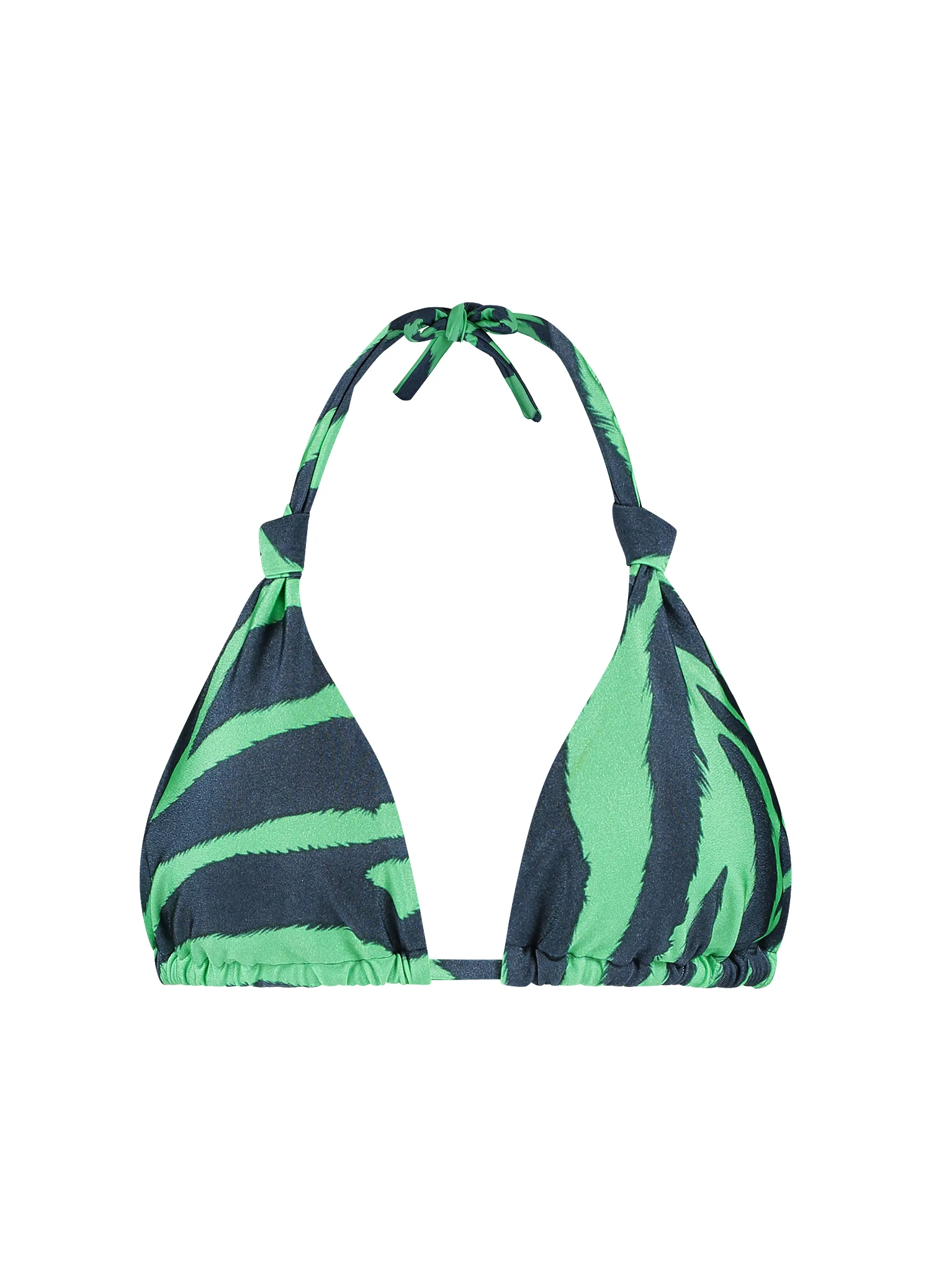 Green Tiger triangel bikinitop - Image 4