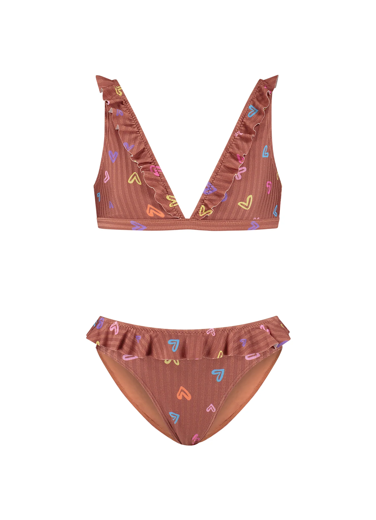Kids Hearts ruffle bikiniset