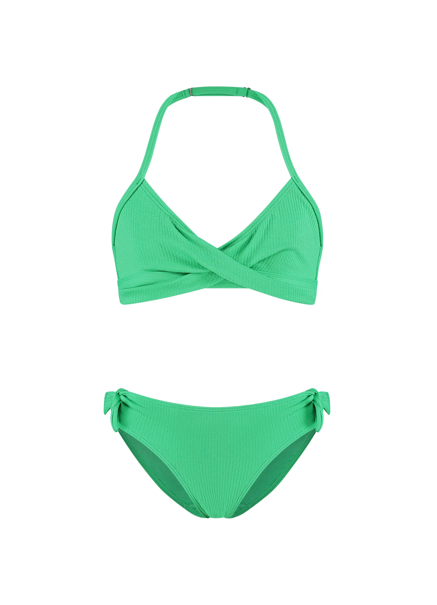 Kids Spring Green twist bikiniset
