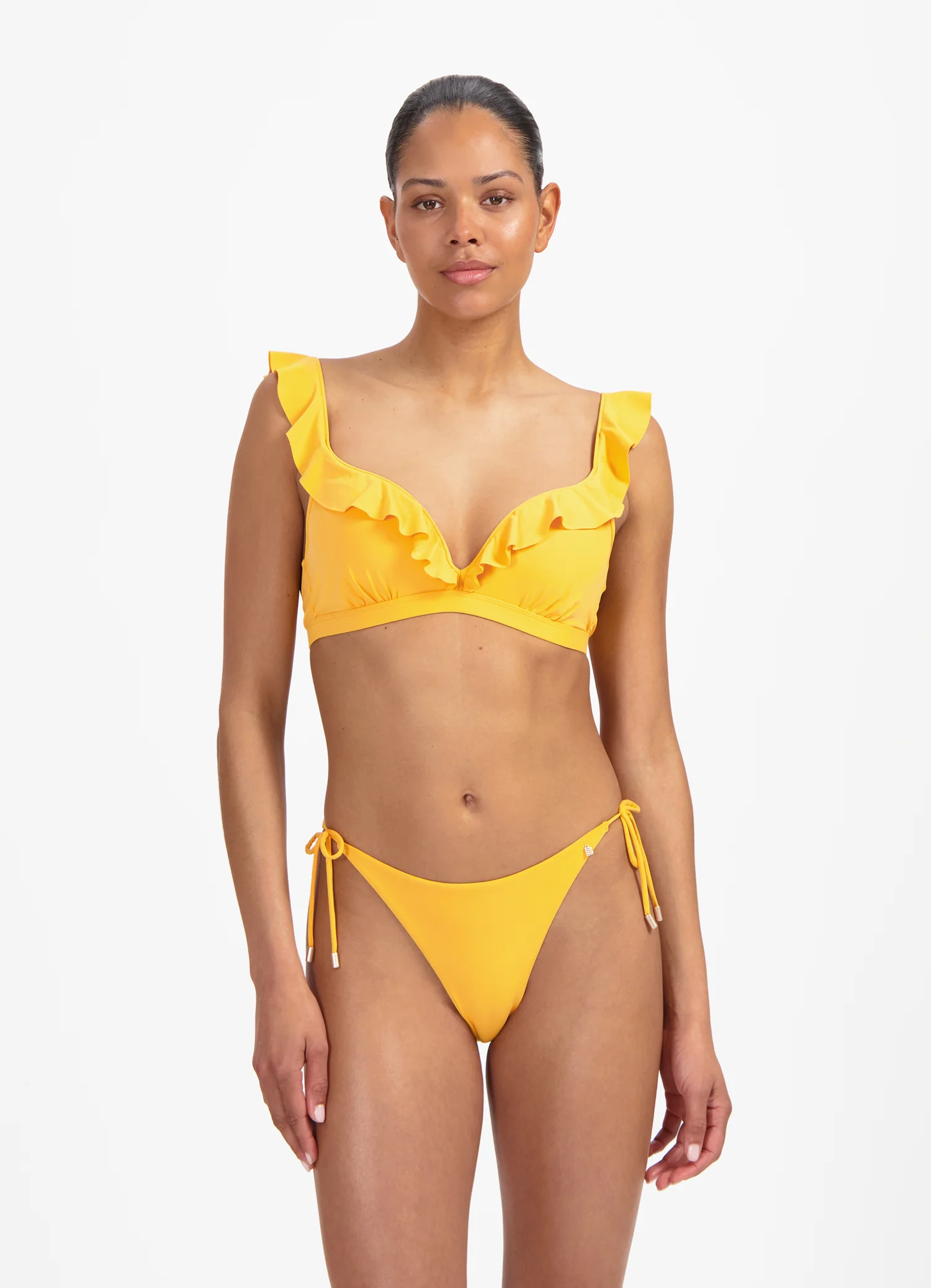 Mango ruffle bikinitop