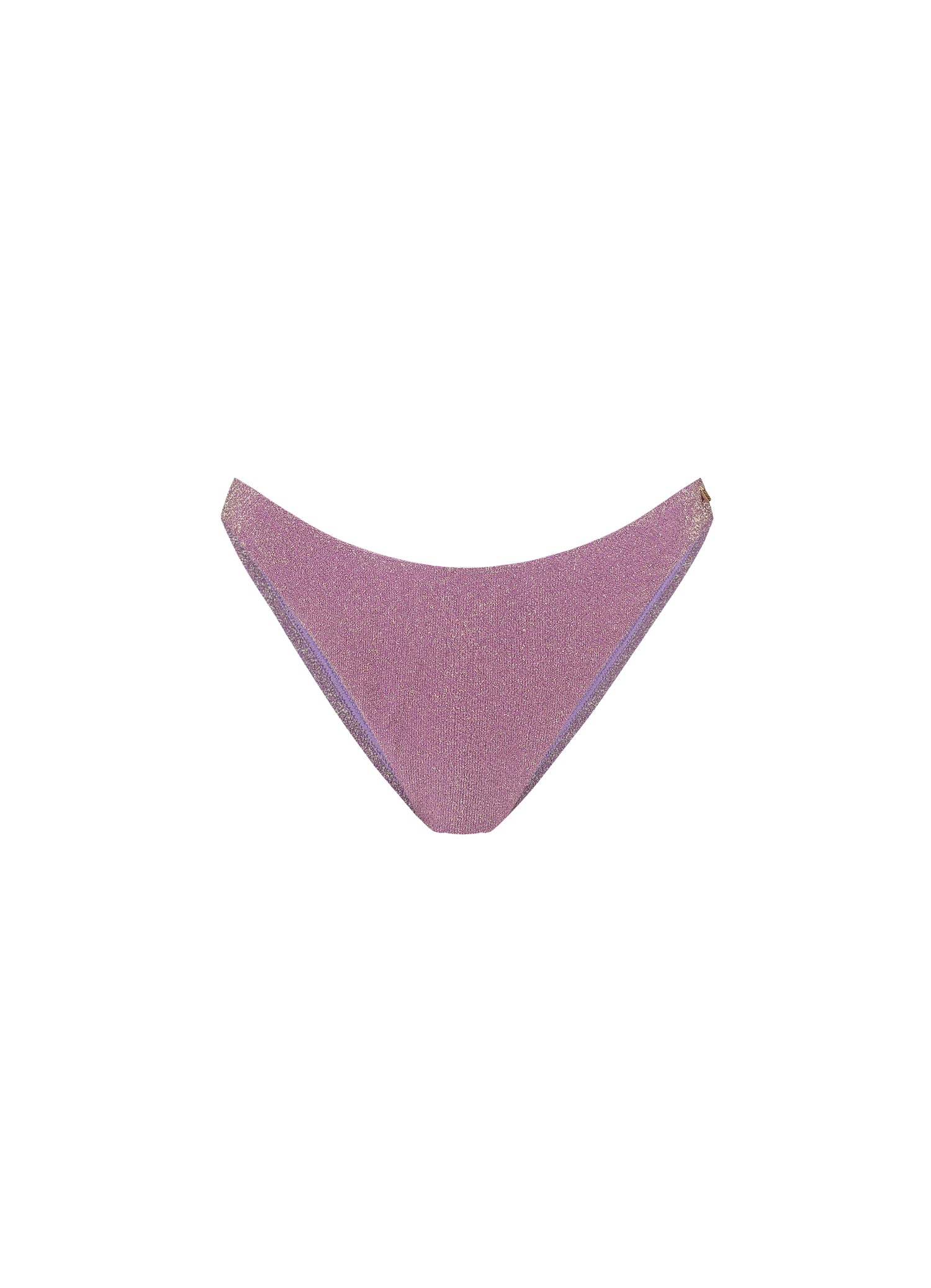 Mauve Glitter high leg bikinibroekje - Image 3