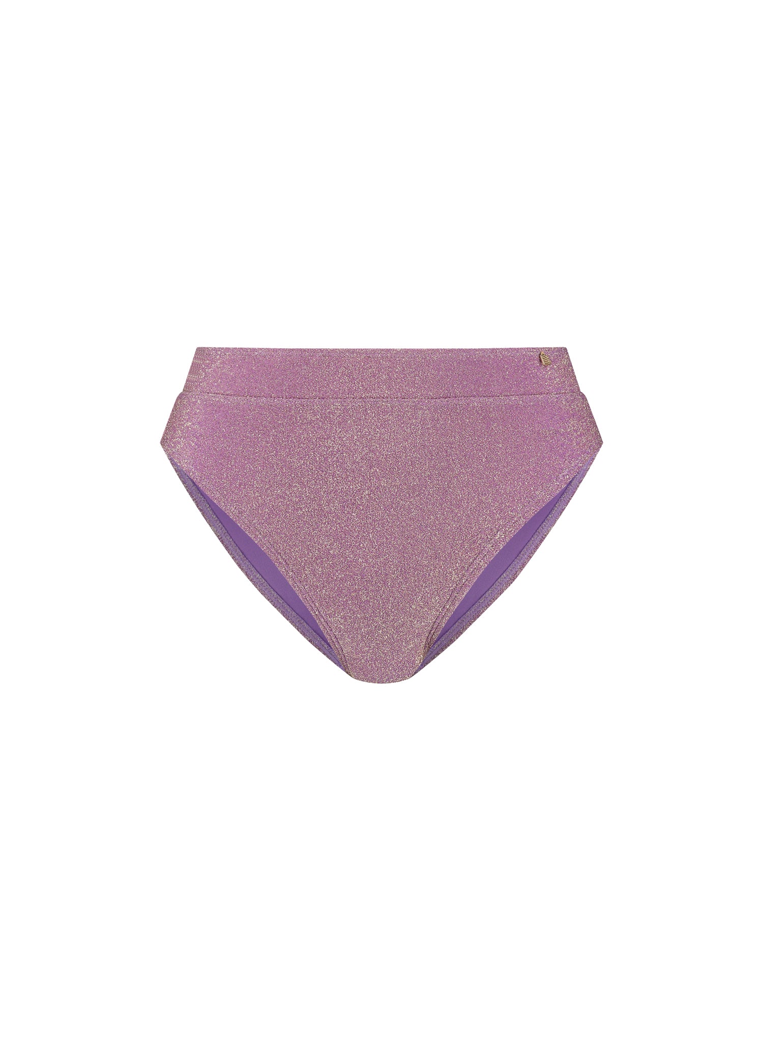 Mauve Glitter high waist bikinibroekje - Image 3