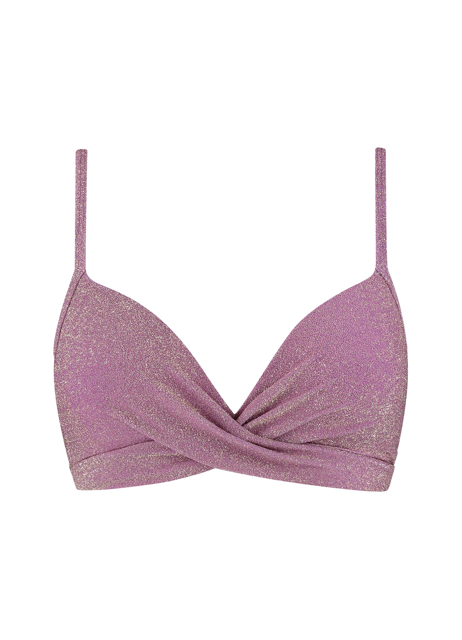 Mauve Glitter twist bikinitop - Image 4