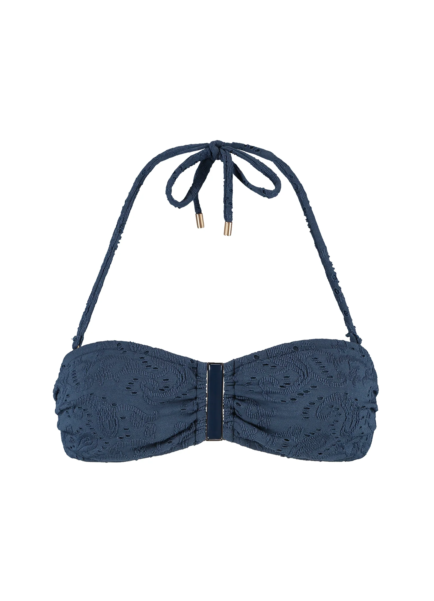 Nightsky Embroidery bandeau bikinitop - Image 6