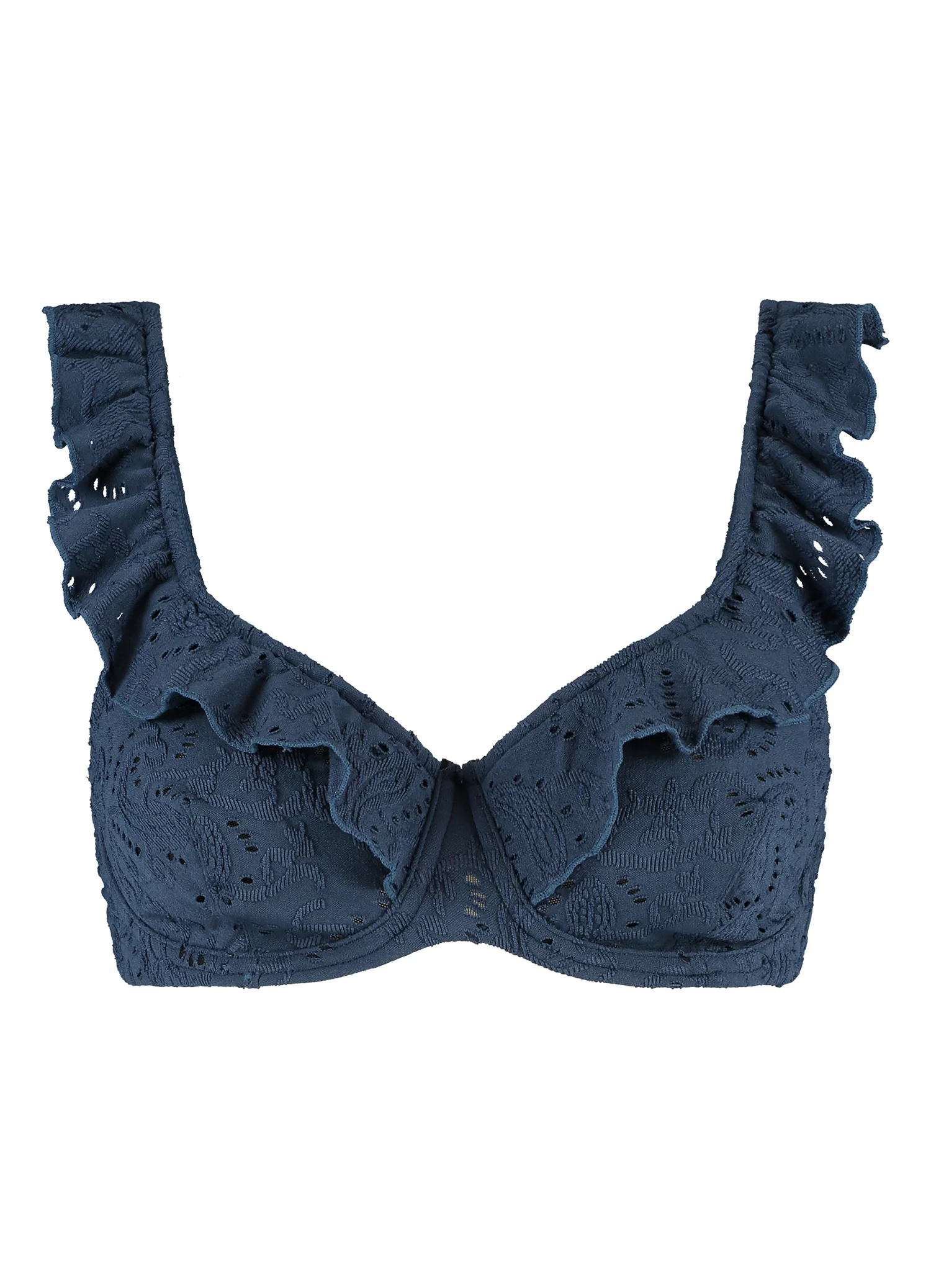 Nightsky Embroidery full cup bikinitop - Image 4