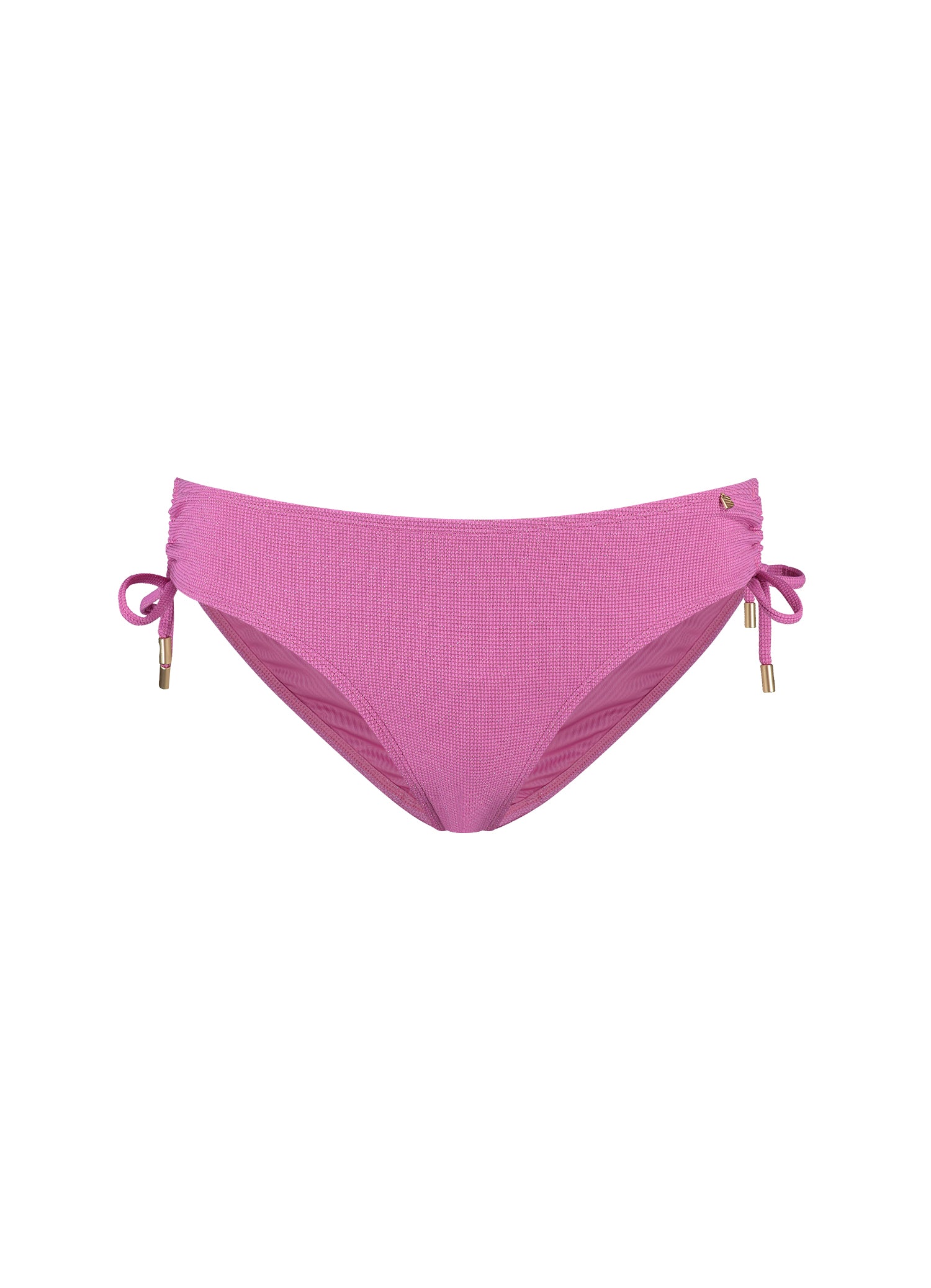 Pink Shimmer lace up bikinibroekje - Image 3