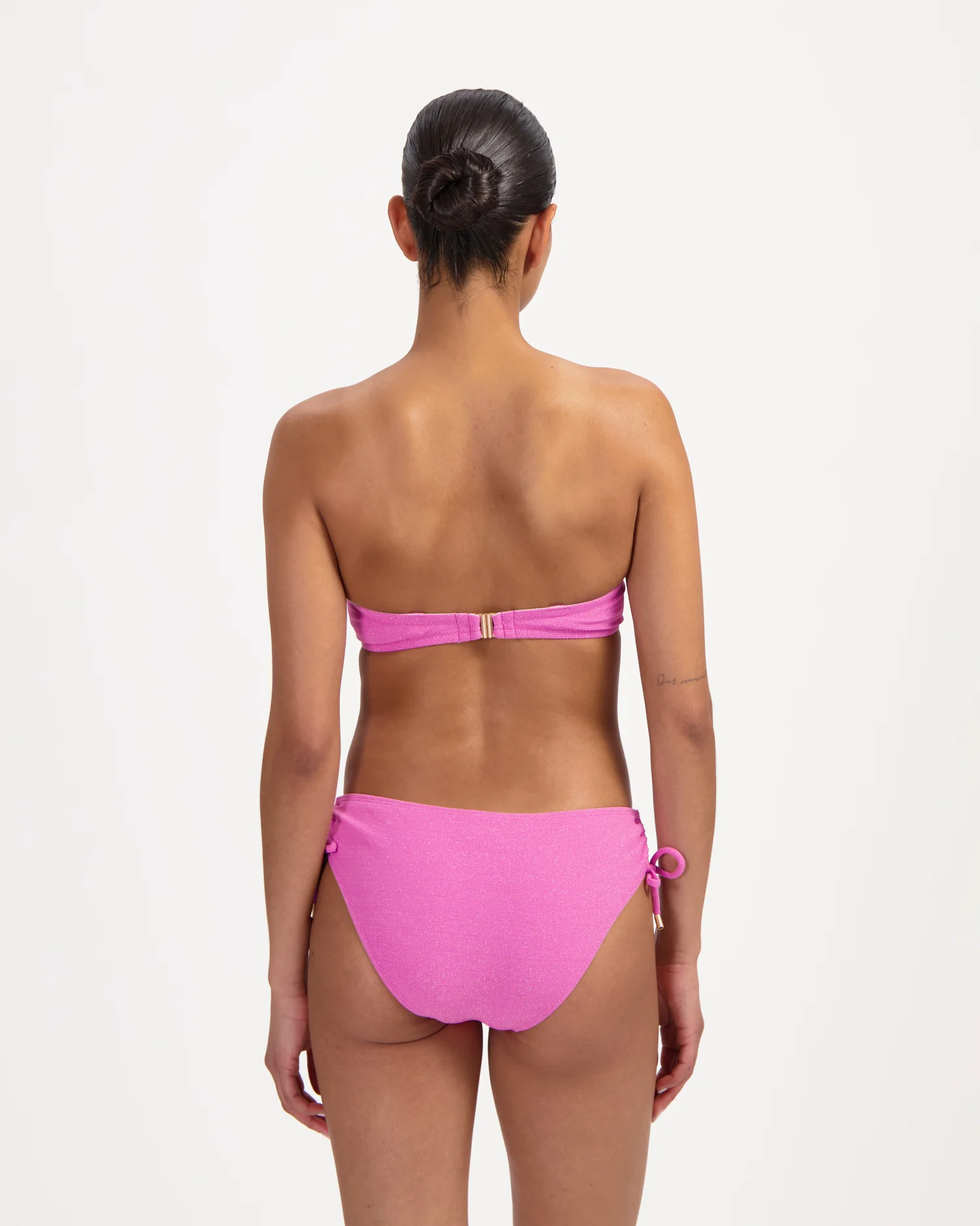Pink Shimmer multiway bikinitop - Image 3