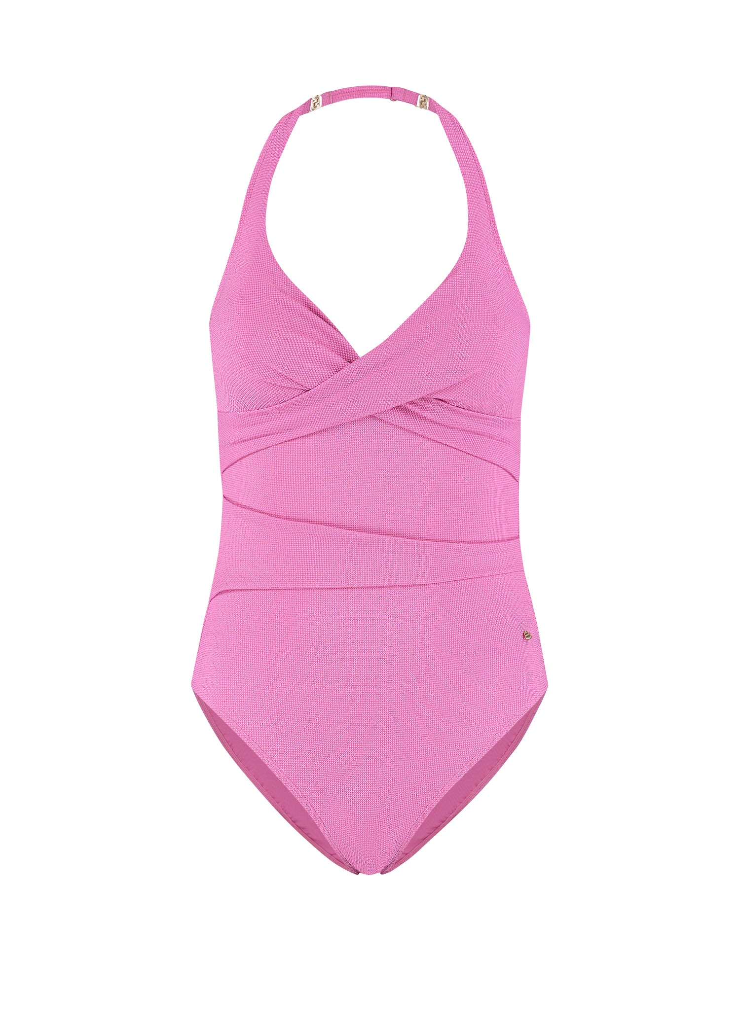 Pink Shimmer overslag badpak - Image 5