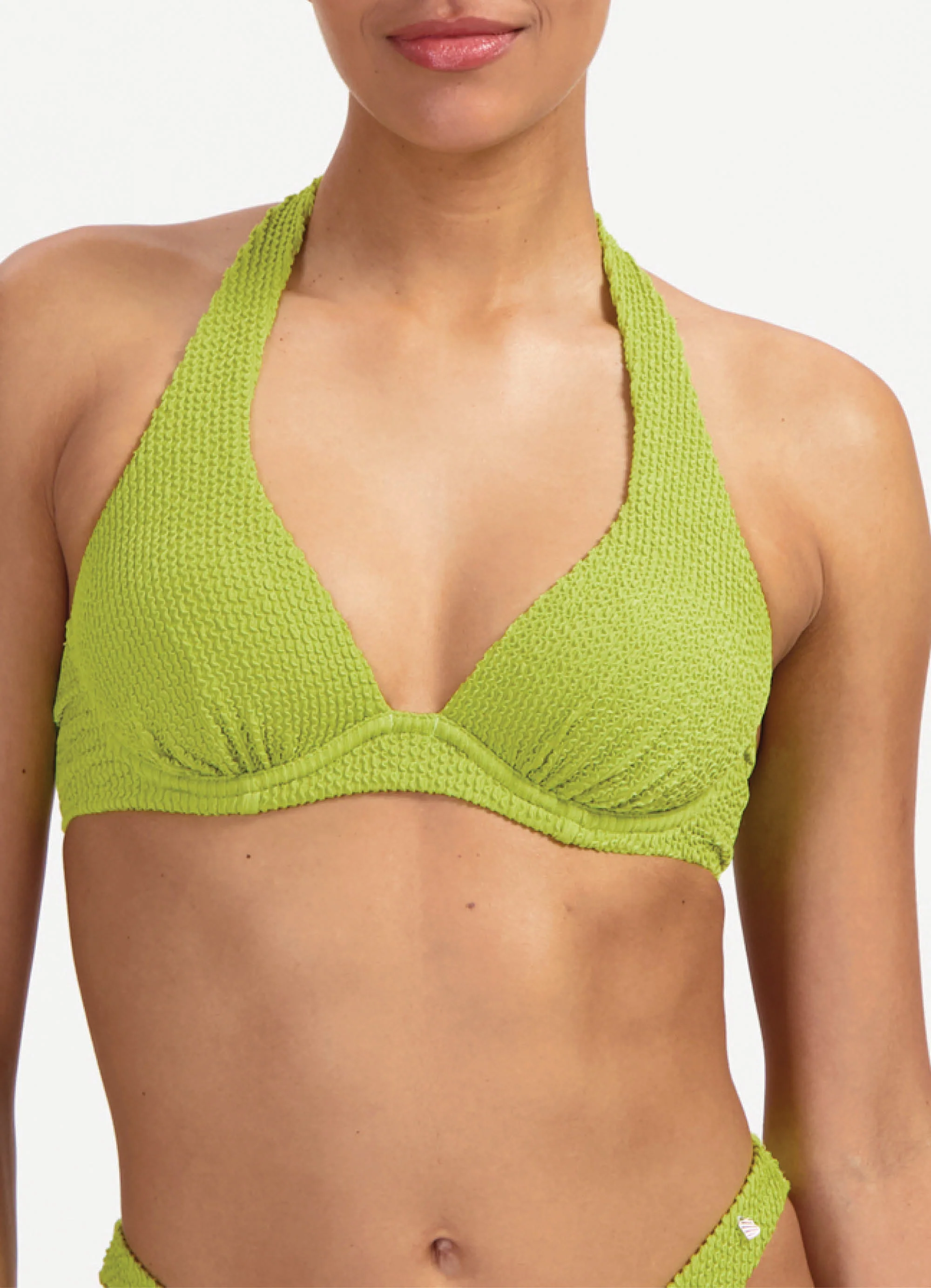Pistache halter bikinitop - Image 2