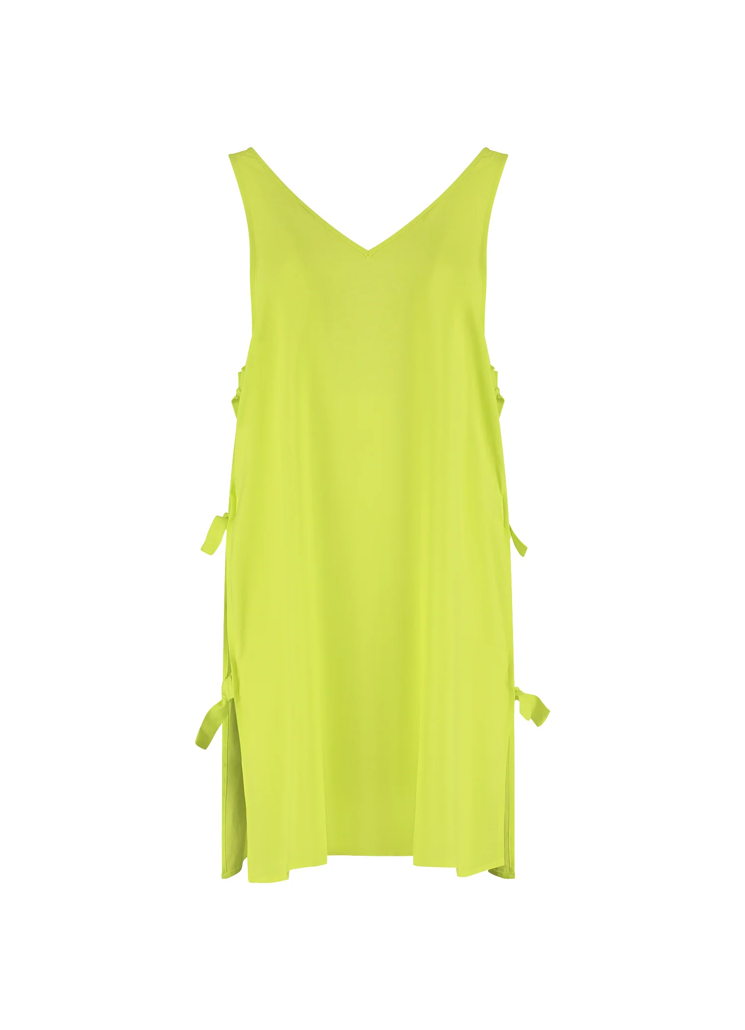 Pistache tuniek met strikjes - Image 4