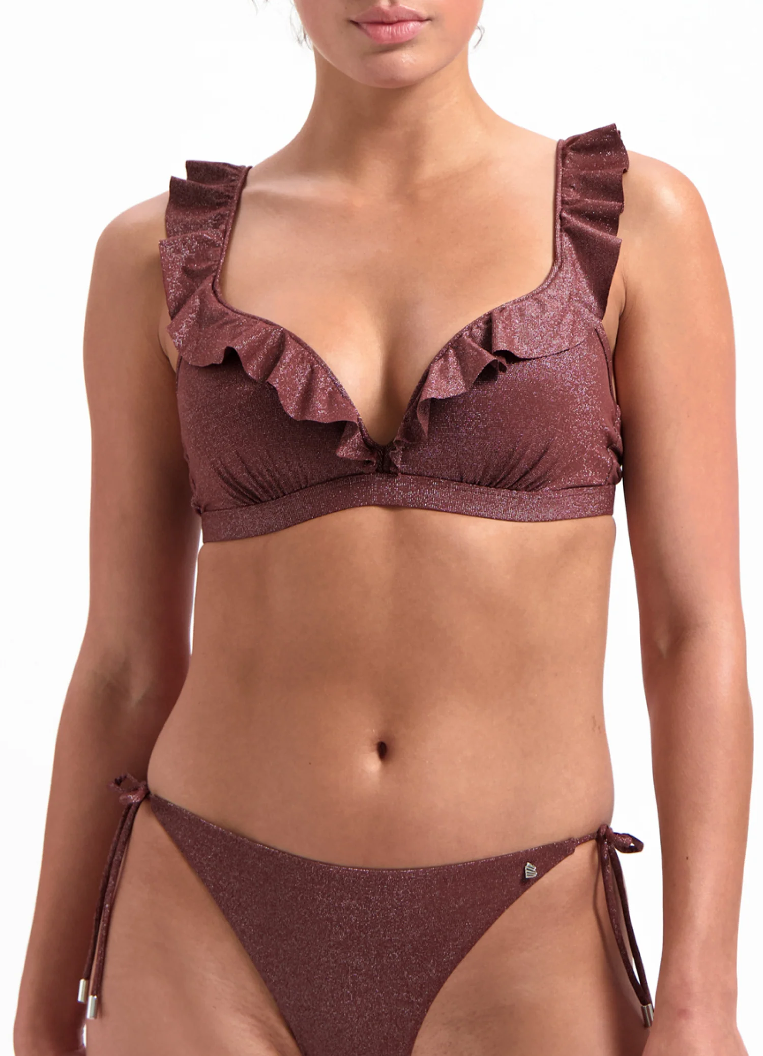 Raisin Glitter ruffle bikinitop - Image 2