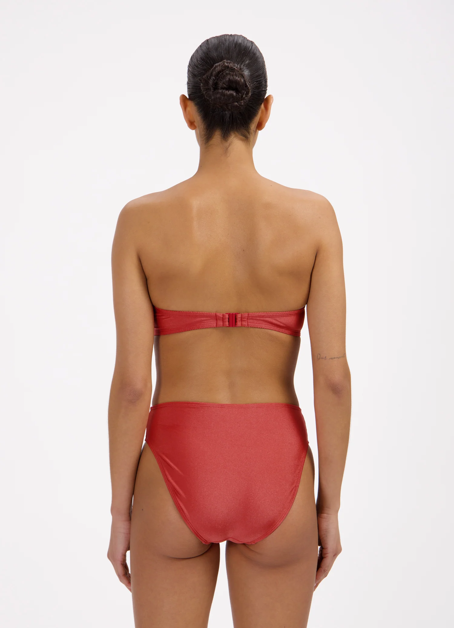 Red Shine bandeau bikinitop - Image 3